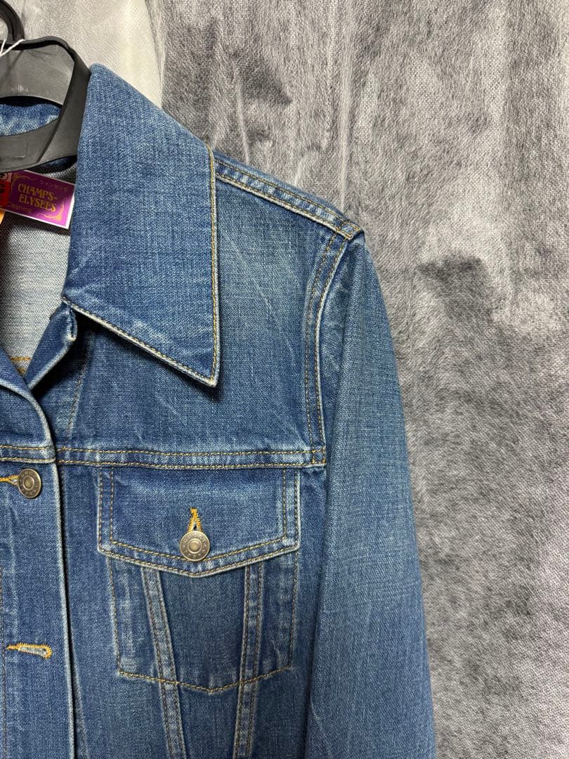 Gucci デニムジャケット クロップド丈