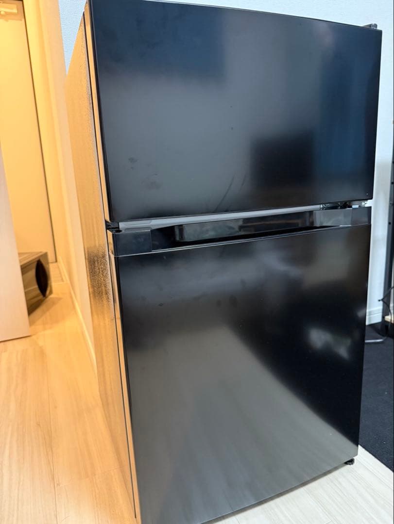 アイリスオーヤマ 冷蔵庫 87L PRC-B092D-B ブラック