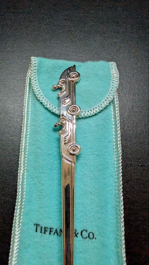 【美品】TIFFANYティファニーシルバー925スプーン食器車レーシングカー