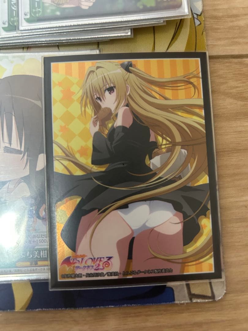 ヴァイスシュバルツ　ToLOVEる デッキ ヤミカン 風宝 スリーブ付き