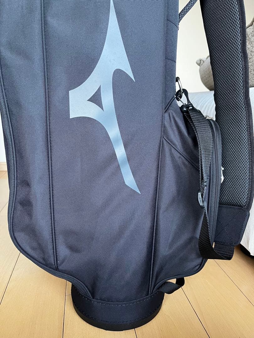 超美品人気ミズノ　MIZUNO カート式キャディバッグ　8.5型　軽量2.1kg