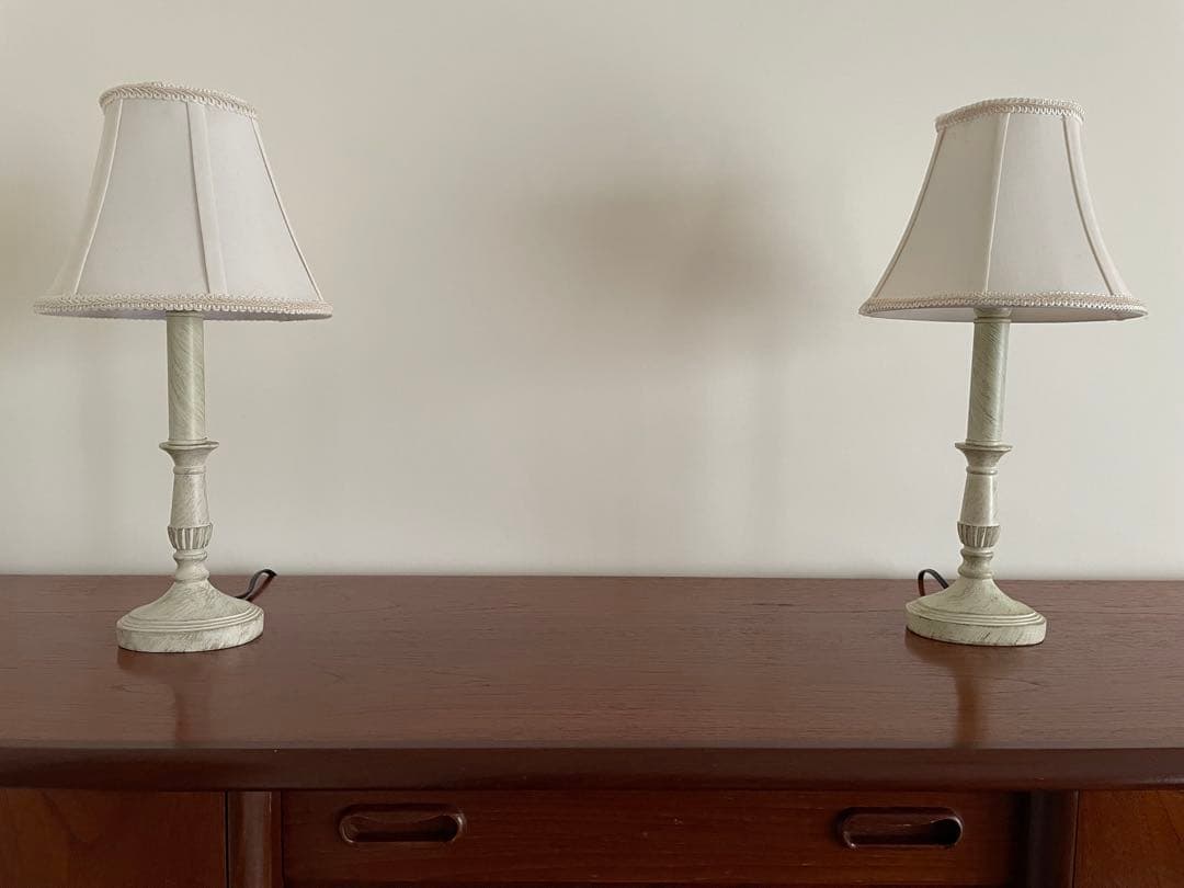 アンティーク風テーブルランプ （2個セット）