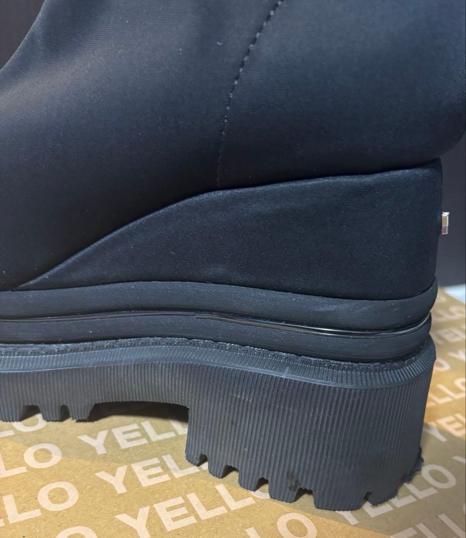 【あさみ】YELLO／TOKYO BLACK boots