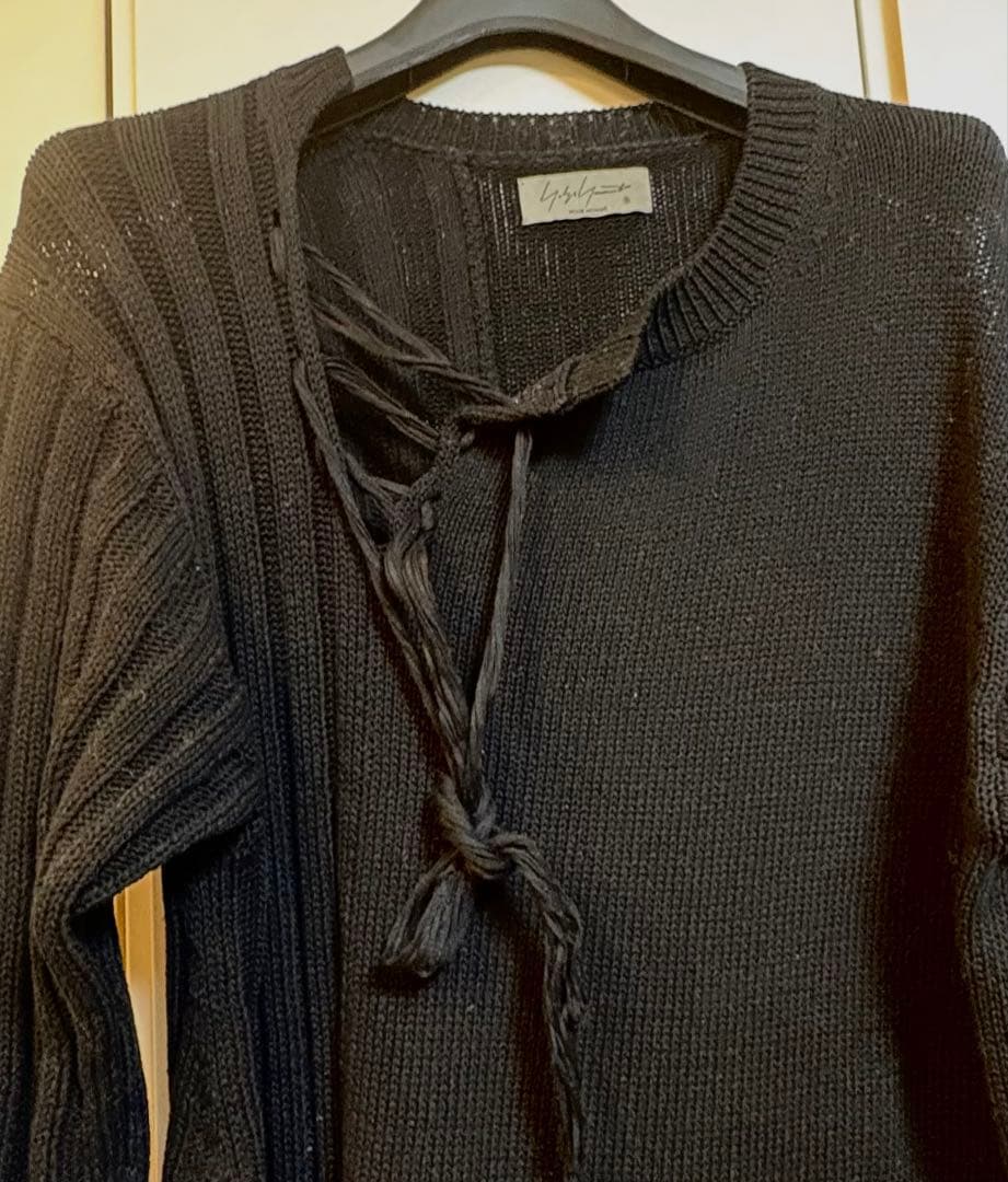 yohji yamamoto POUR HOMME 変形ニット　セーター