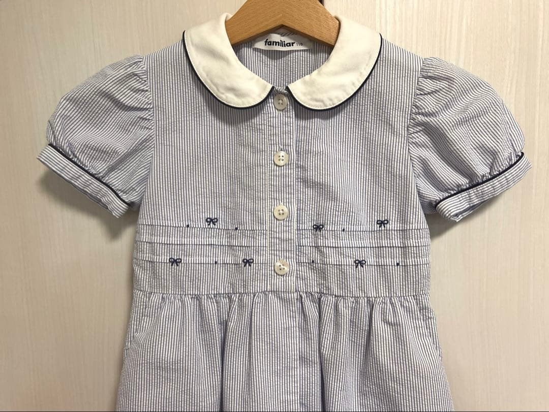 ファミリア ワンピース フォーマル 110cm 受験 面接 見学会など