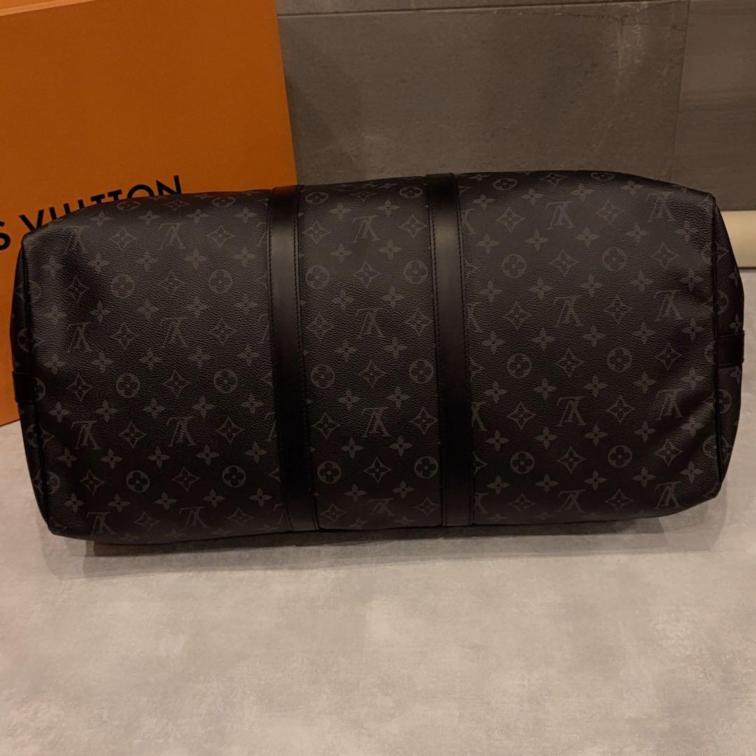 極美品 正規 ルイヴィトン モノグラム エクリプス キーポル バンドリエール55