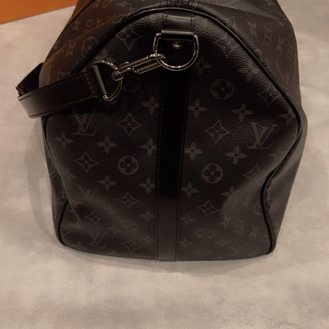極美品 正規 ルイヴィトン モノグラム エクリプス キーポル バンドリエール55