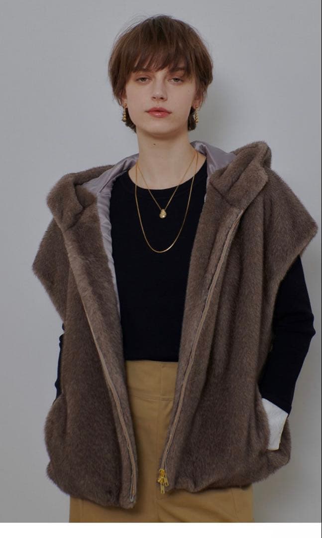 アルアバイル　ミンクファーブルゾン