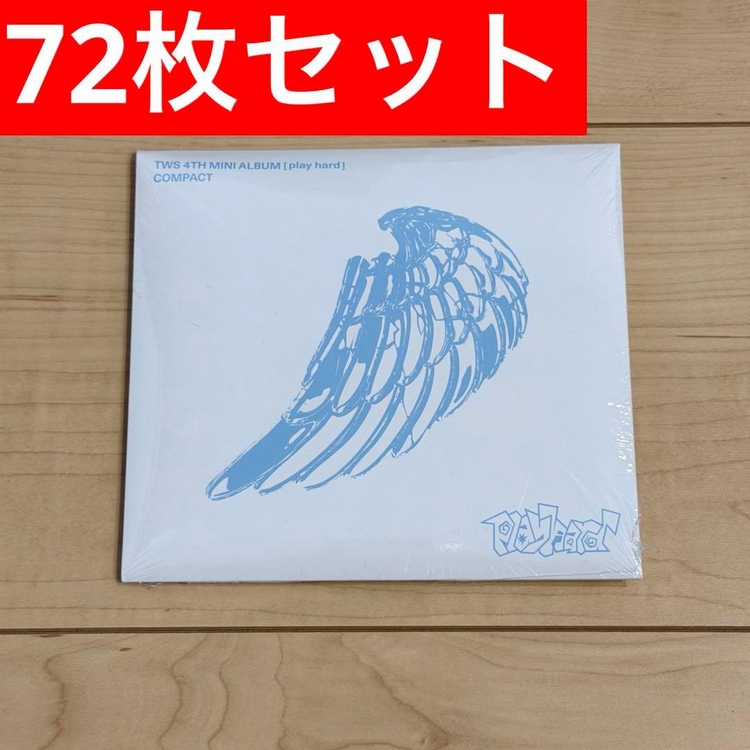 【新品未開封】TWS play hard Compact ver. 72枚セット