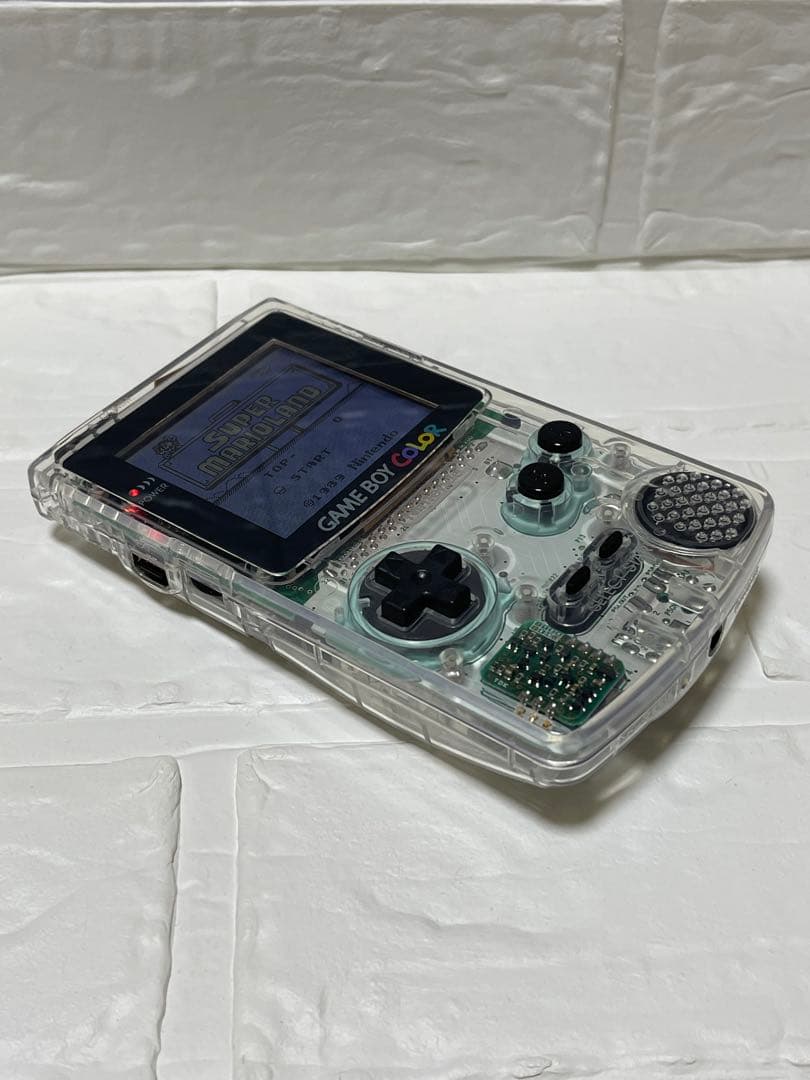 ゲームボーイカラー　バックライト　IPS 大画面　新品シェル