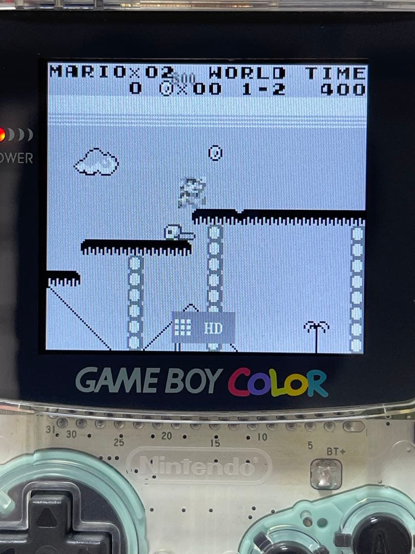 ゲームボーイカラー　バックライト　IPS 大画面　新品シェル