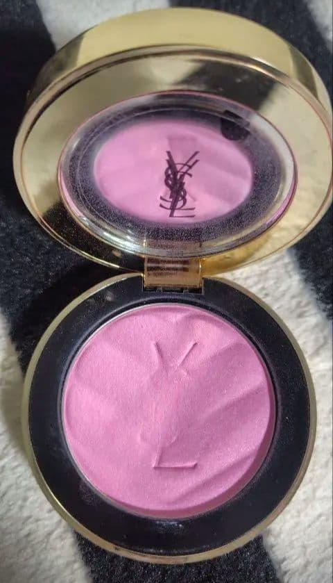 YSL メイクミーブラッシュ パウダー　42 ベビードールピンク