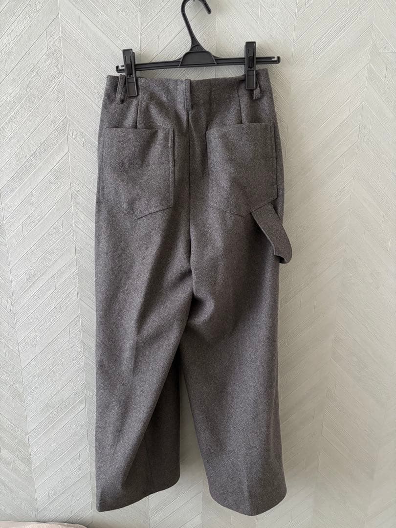TODAYFUL グレー ワイドパンツ