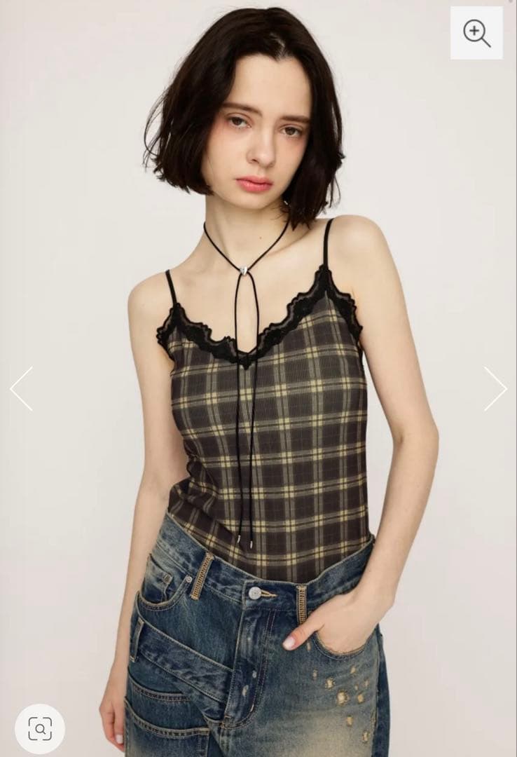 SLY LACE DOCKING キャミソール