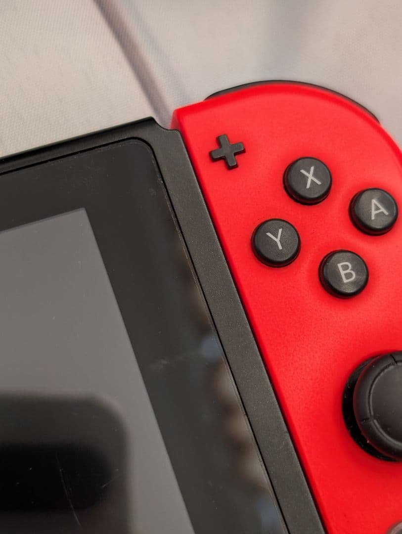 Nintendo Switch 本体 箱付き 保護シート、あつ森シール貼付済み