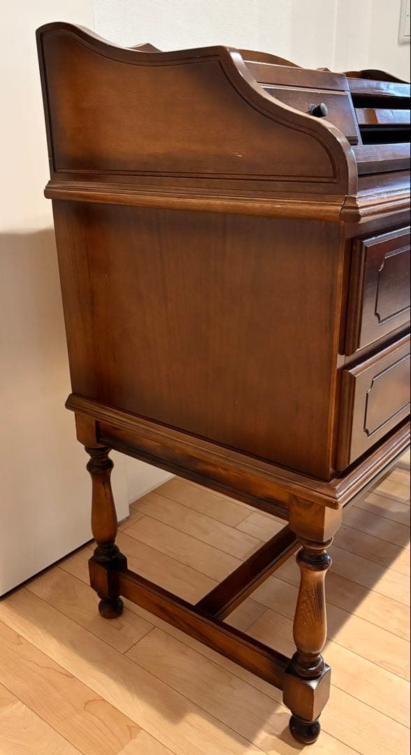 【希少】オールドカリモク　ライティング　デスク　チェスト　ドレッサー