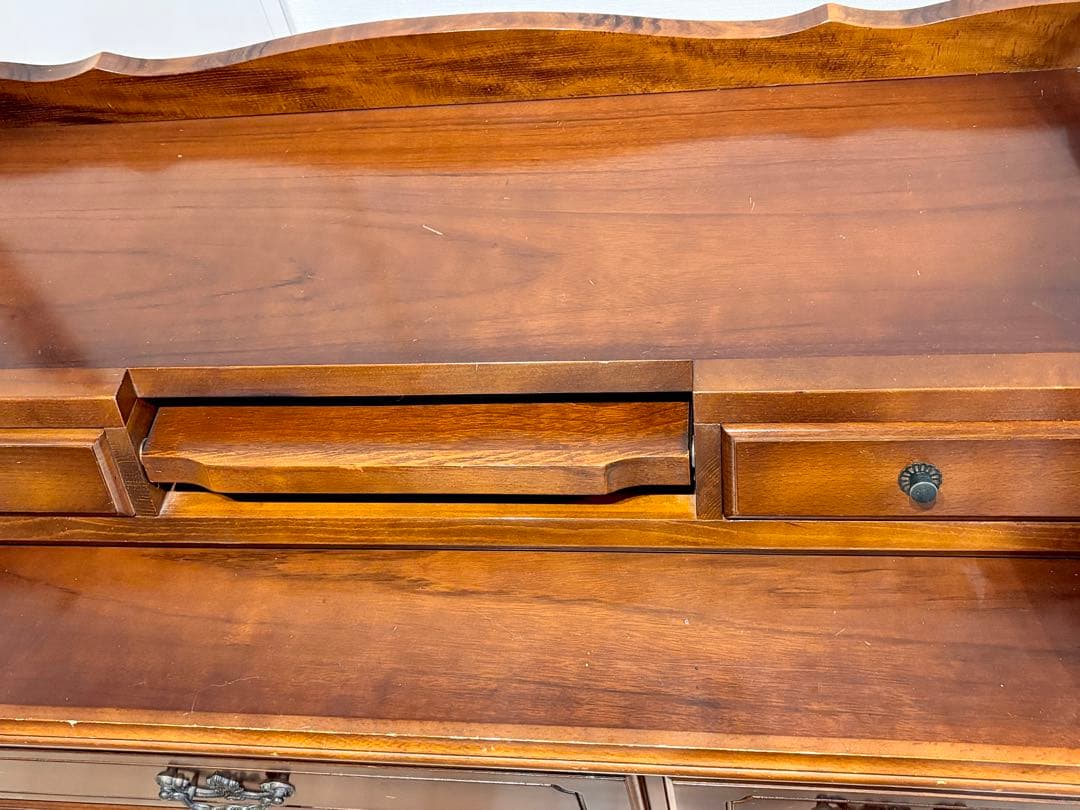 【希少】オールドカリモク　ライティング　デスク　チェスト　ドレッサー