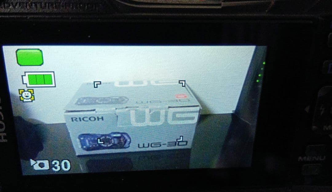 RICOH WG-30 RED 防水コンパクトデジタルカメラ