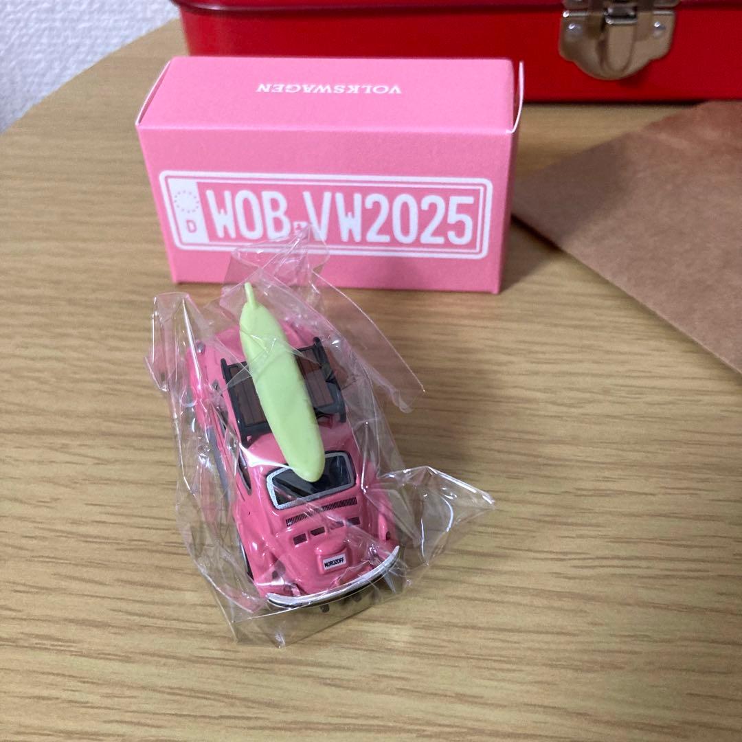 モロゾフ×ビートル2025限定品　スチールコンテナ/ミニカー5台セット　紙袋付