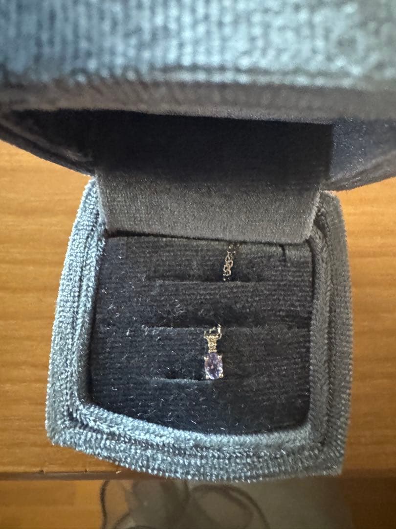 K10WG ネックレス タンザナイト