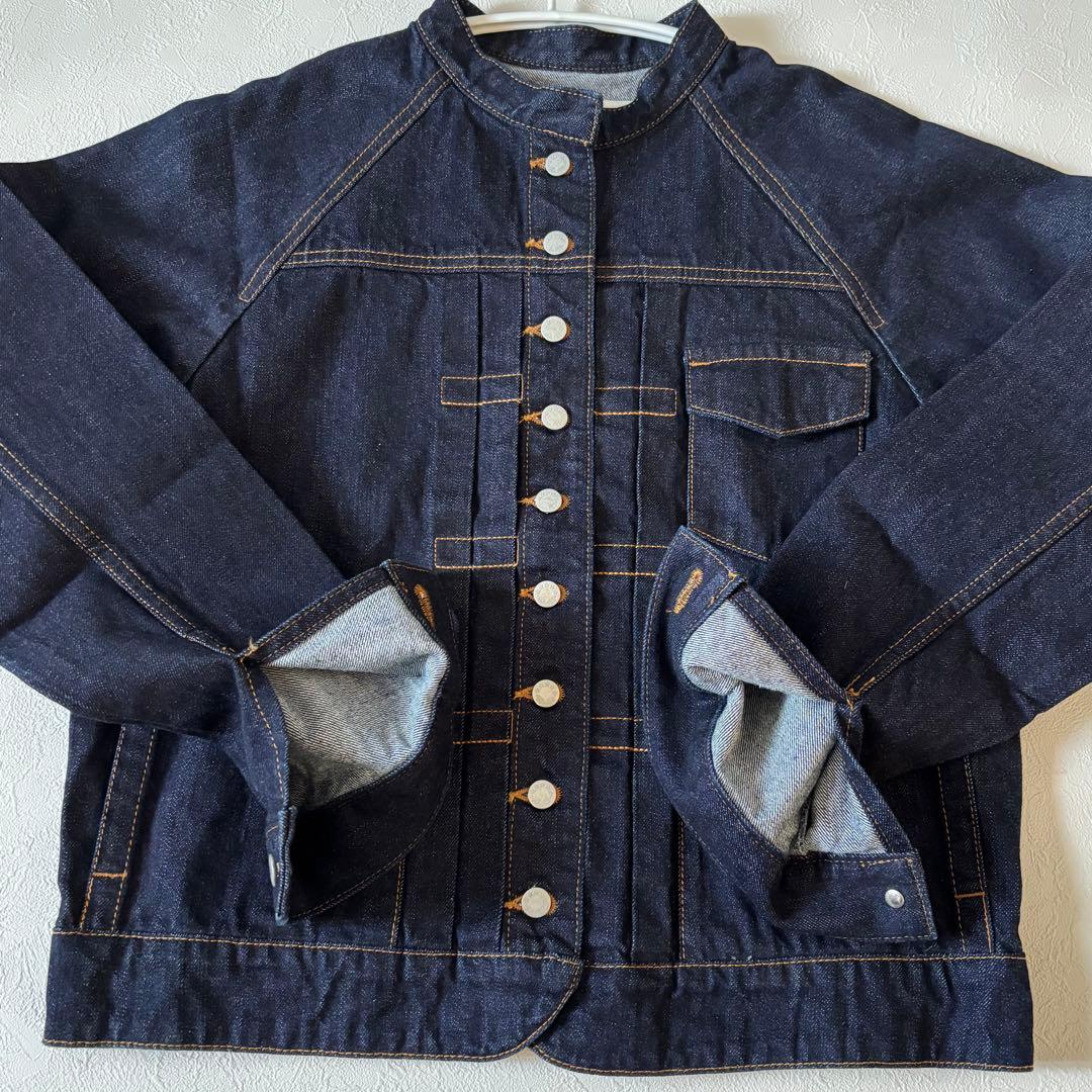 美品　si-si-si comfort BASIC DENIM JACKET
