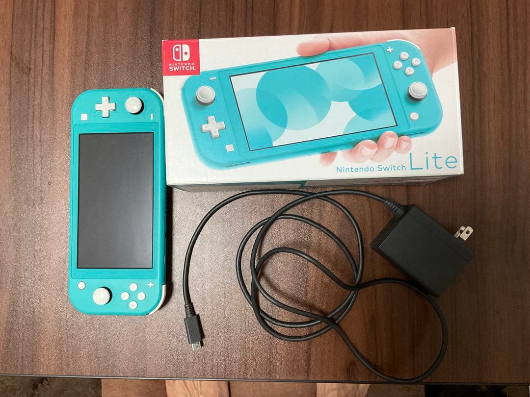 【★充電器 箱付き 本体】Nintendo Switch Lite ターコイズ