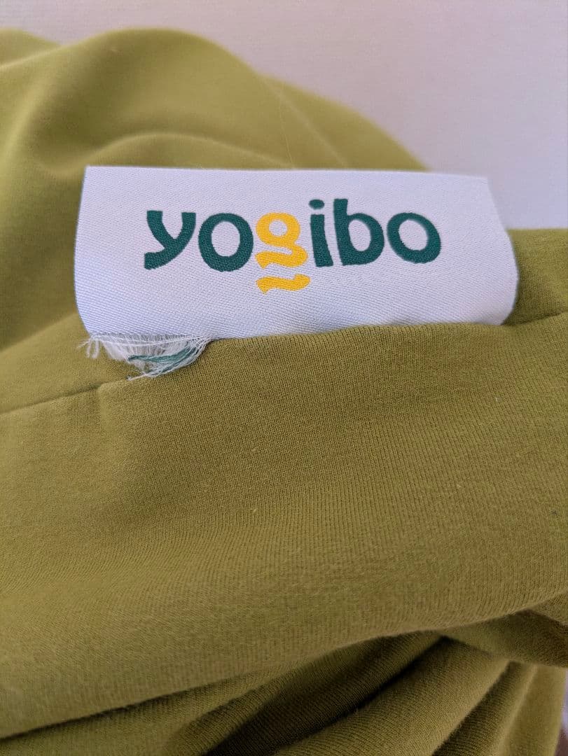 【引き取り優先】yogibo max ビーズクッション マックス ライムグリーン