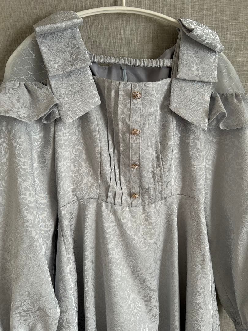 ワンピース RoseMuse Lace switching jacquard dress