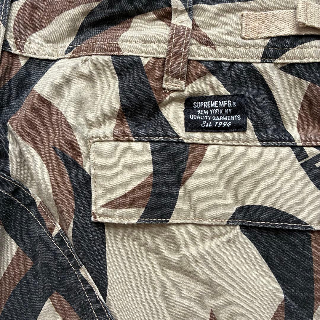 Supreme シュプリーム トライバルカモ カーゴパンツ W32たくあん