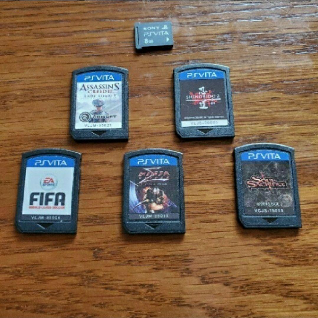 ps vita とソフト５本セット