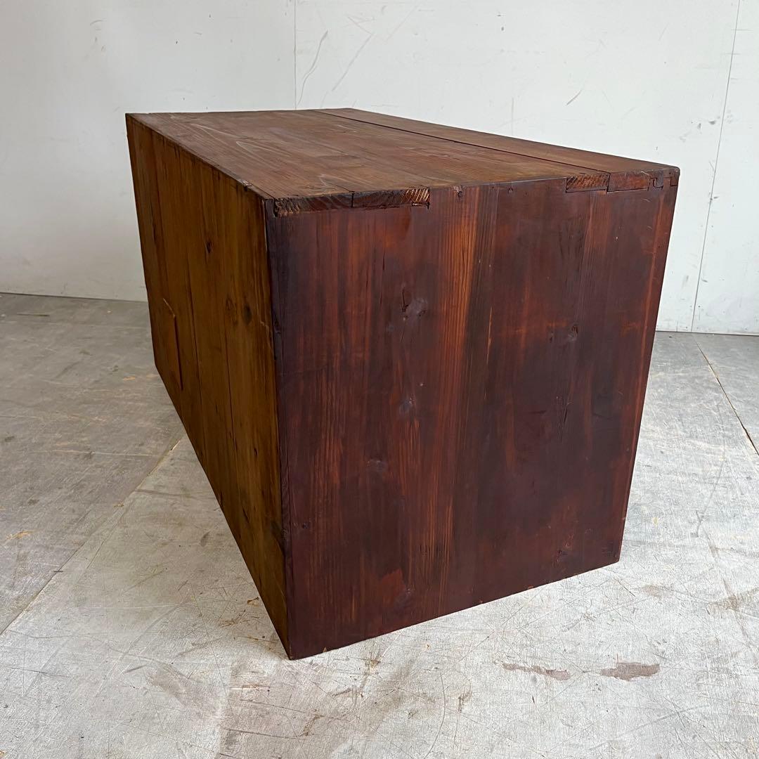 アンティーク チェスト 箪笥 ローボード テレビ台 無垢材 昭和レトロ z534