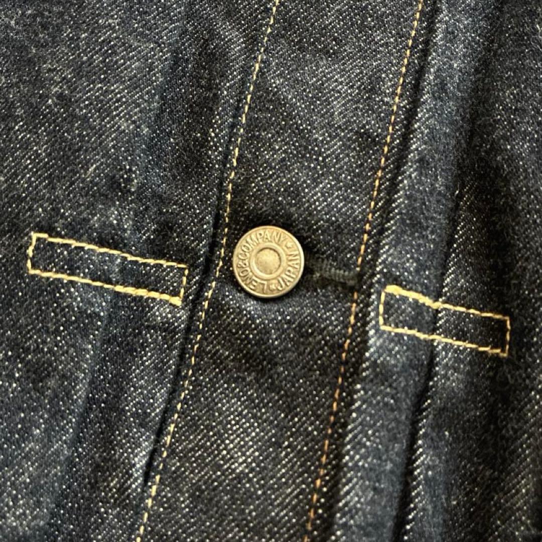 美品 LENO リノ 1stタイプ デニムジャケットGジャン 濃紺 03 sc5