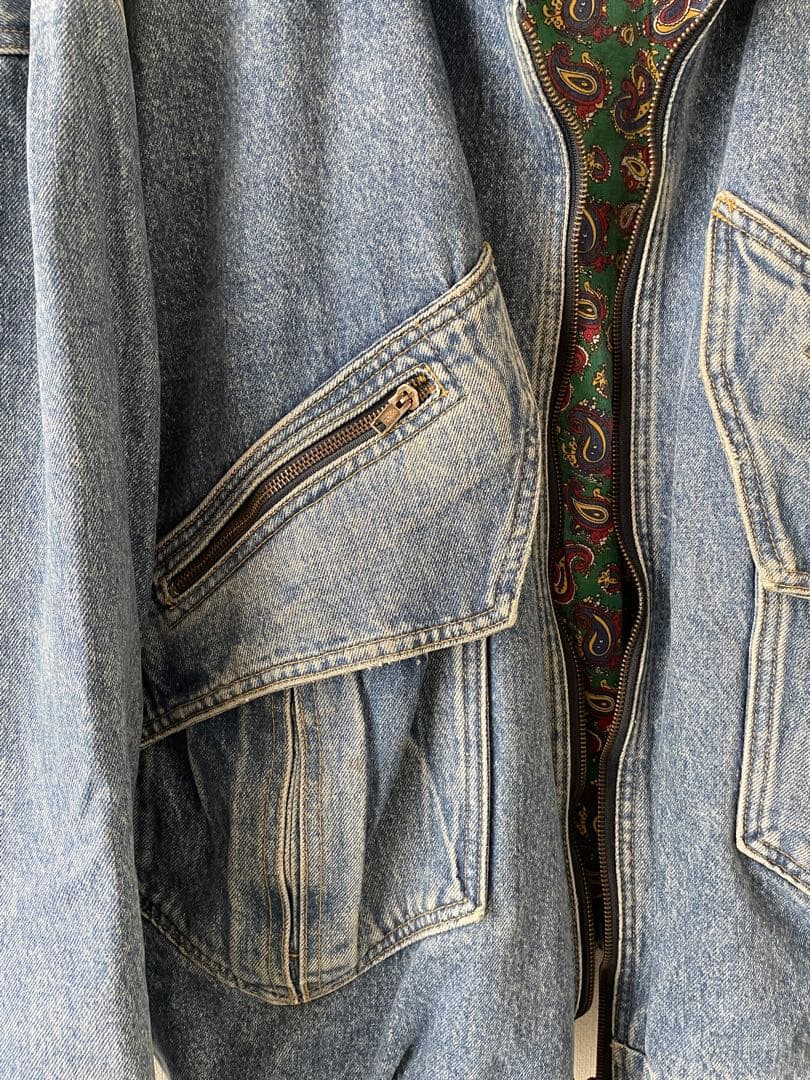 （マルゲリータ）オーバーサイズデニムジャケットBarbour風ロングコート