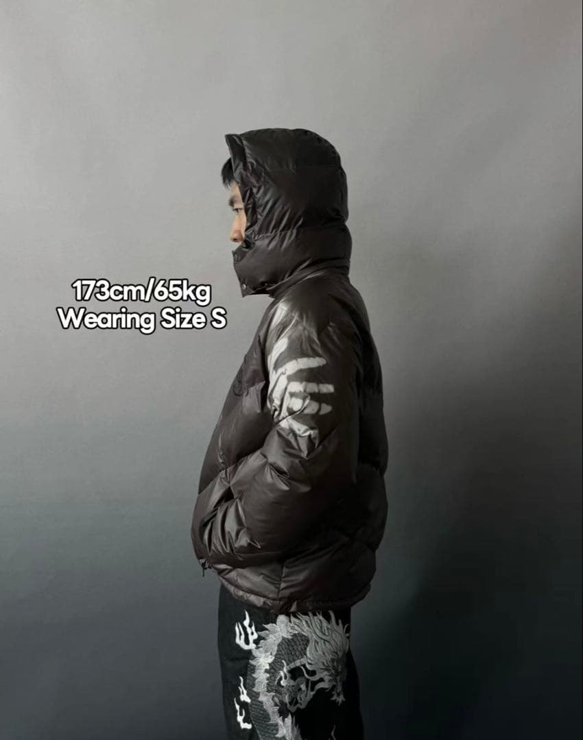 ま*ー様 VRROCK HEAT REACTIVE PUFFER ブラック　ME