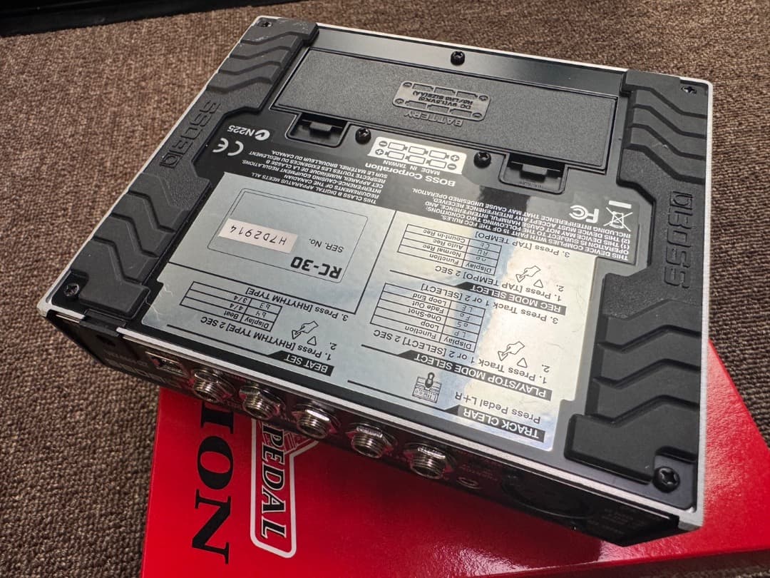 ルーパー　ループステーション　BOSS　RC-30　ACアダプター付