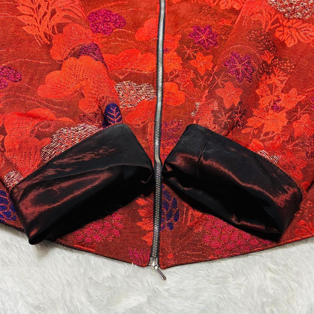 80s 希少 エルカ期 KENZO フラワー 花柄 総柄 ジップアップジャケット