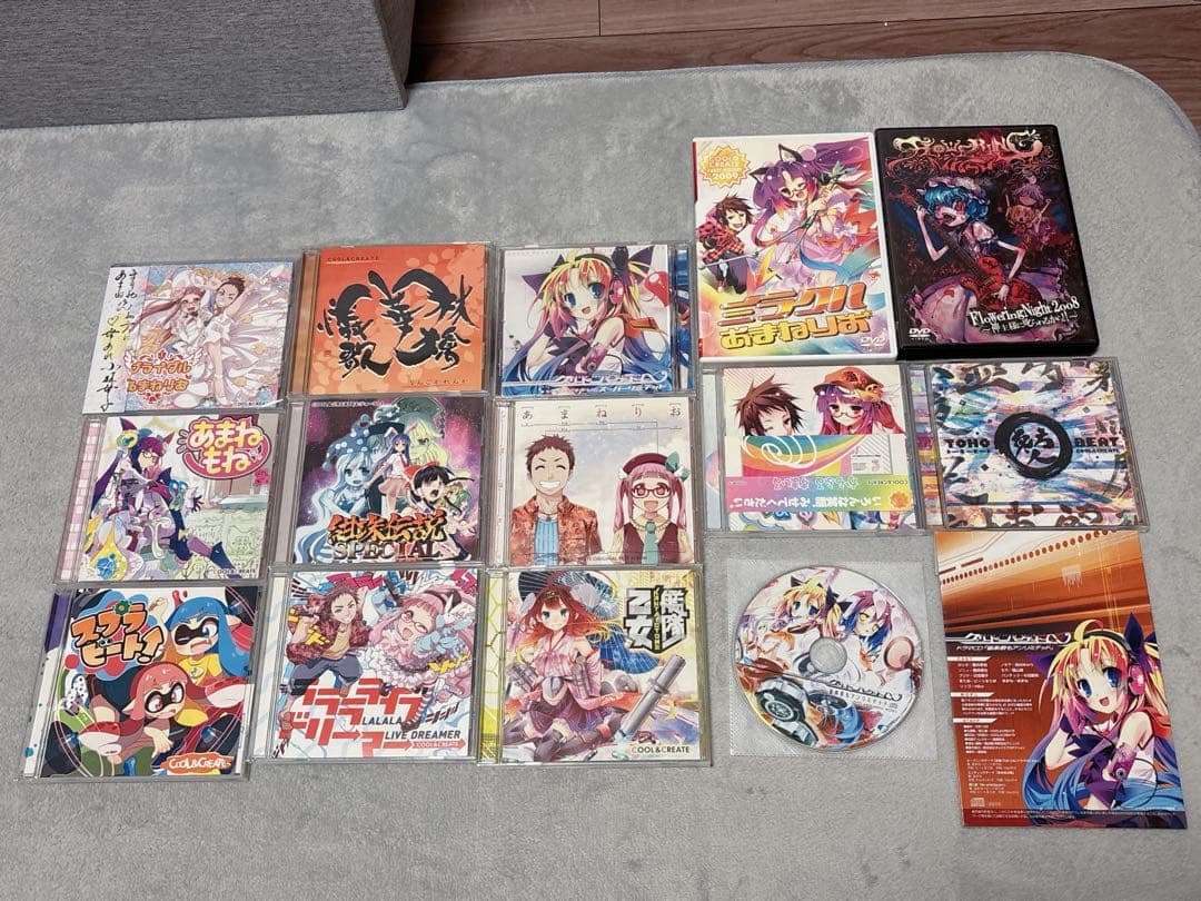 東方Project 同人音楽CD DVD 14枚セット まとめ売り ビートまりお