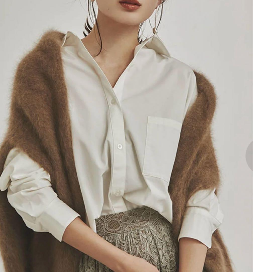 アニュアンス　スターダードシャツ　試着のみ　美品