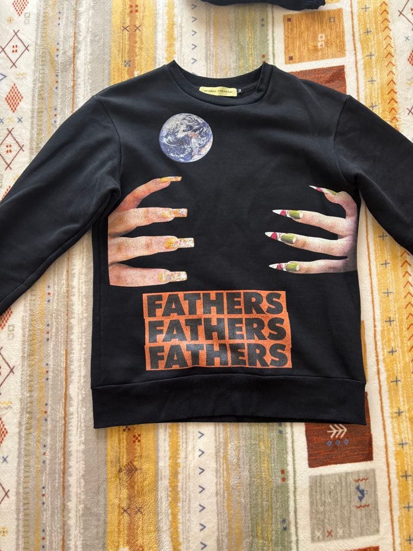 RAF SIMONS / STERLING RUBY ブラック スウェット M