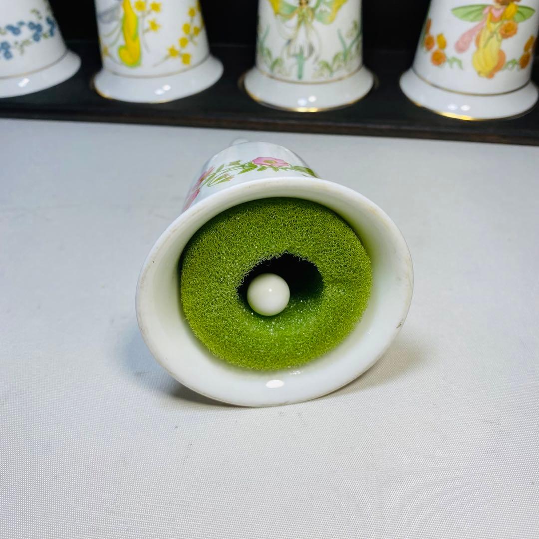 FRANKLIN PORCELAIN ハンドベル 置物 12点 セット 陶器