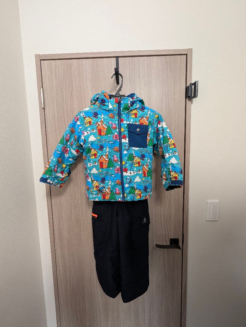 子ども用スキーウェア上下セット_クイックシルバー_105-125cm