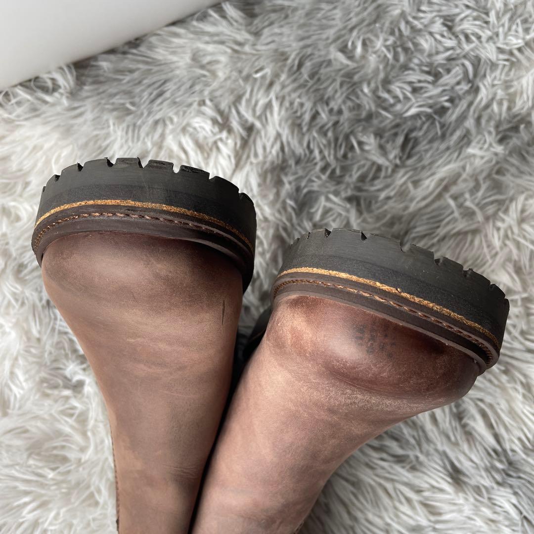 【極美品】ビルケンシュトック サイドゴアブーツ 38