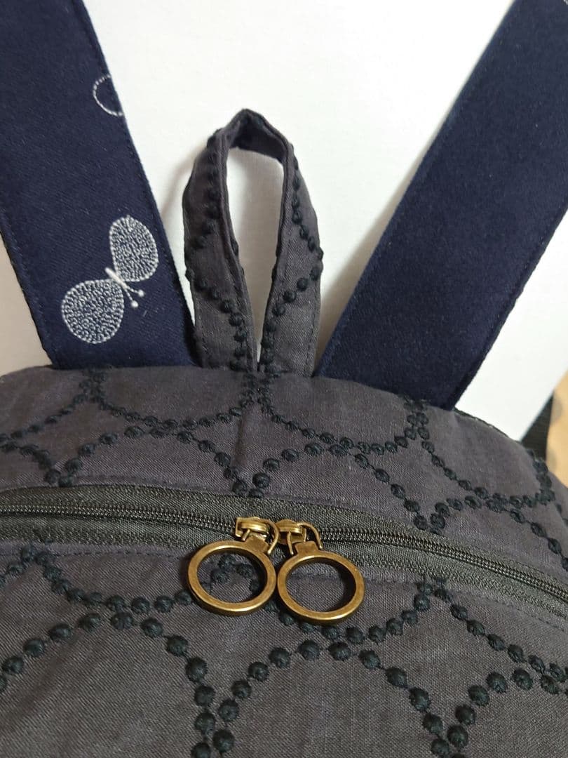 charcoal tambourine ミナペルホネン　リュック