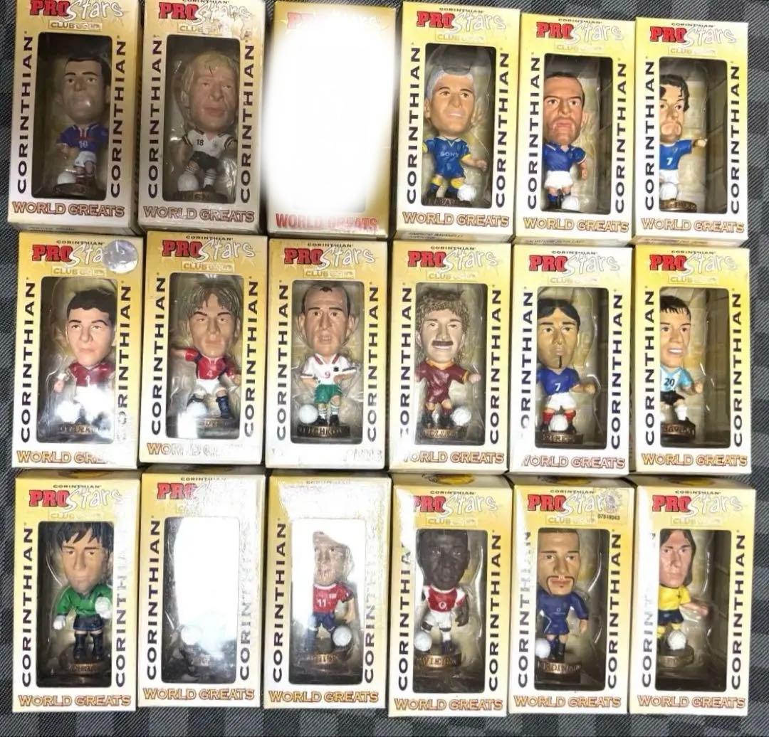 【コリンシアン　ワールドグレイツ 】ジダン　クリンスマン等　全17体
