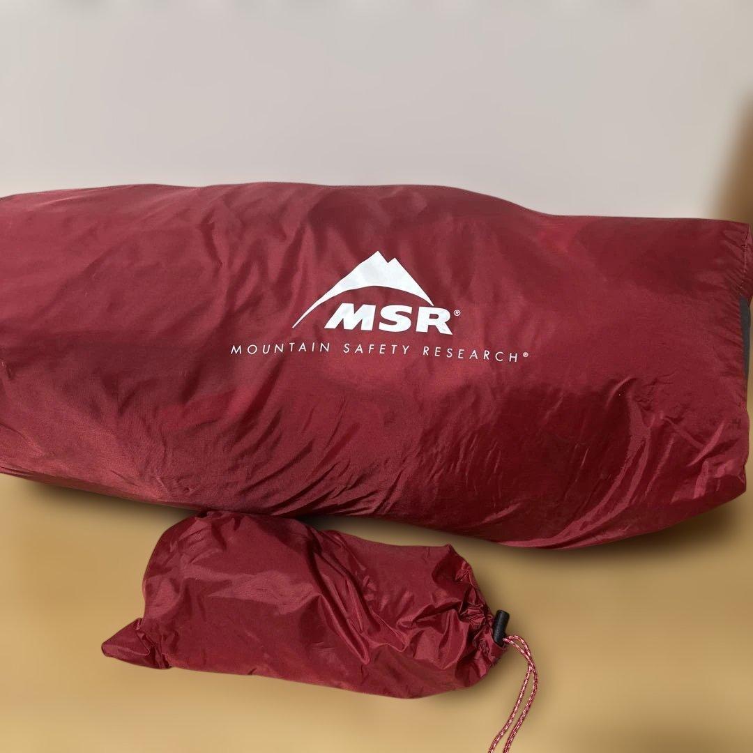 MSR 山岳テント 赤　エリクサー3