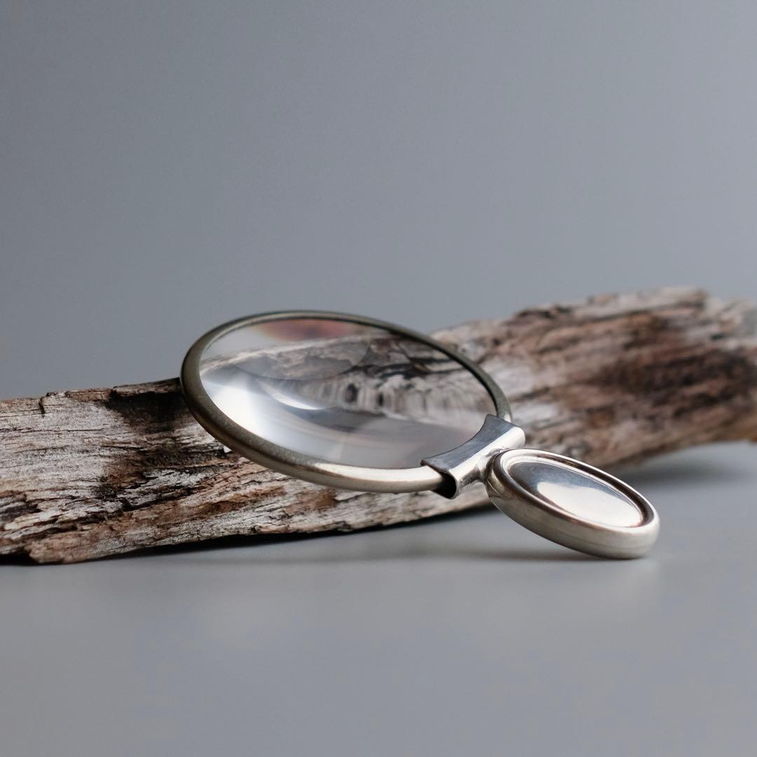 1950年ヨーロッパ製の純銀ルーペ