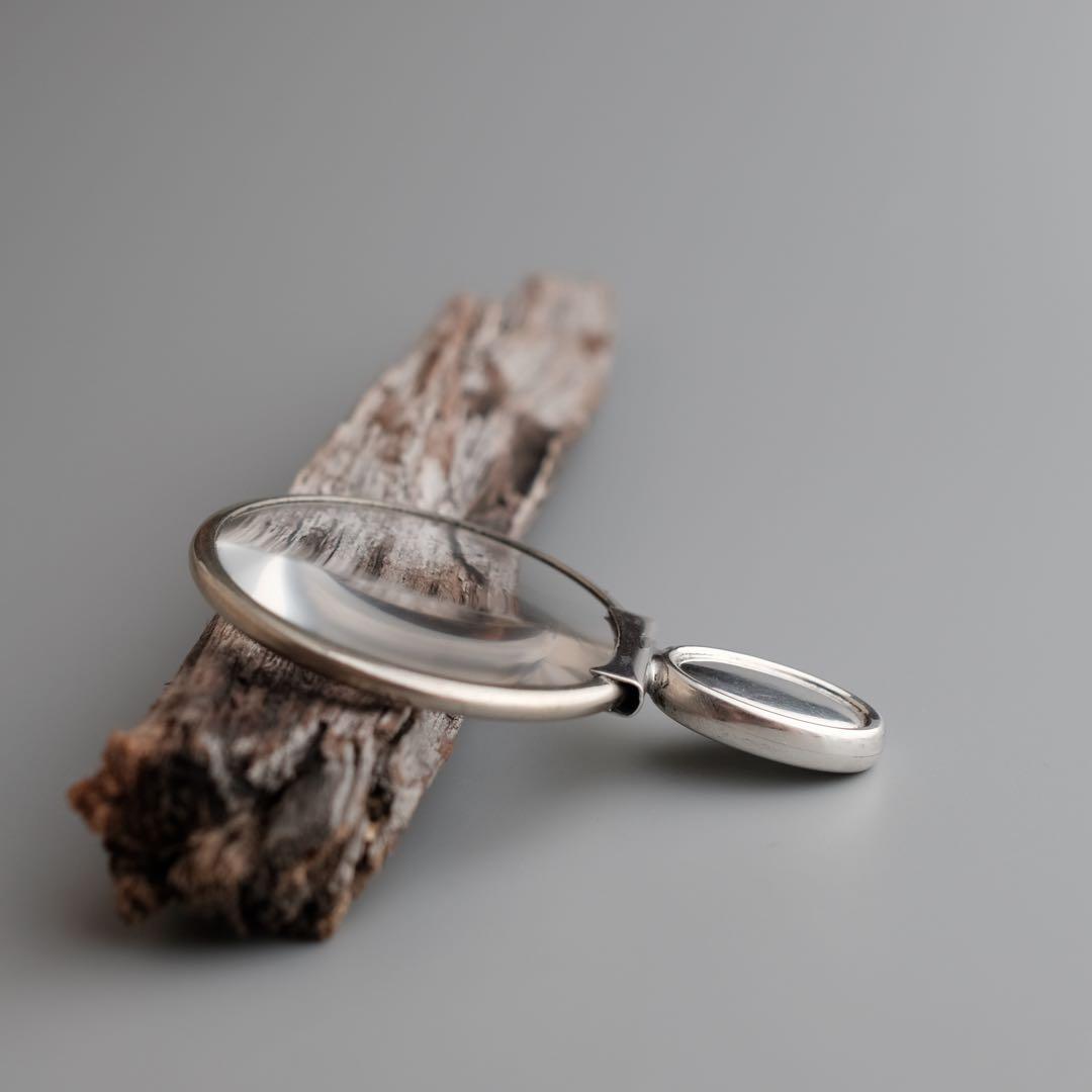 1950年ヨーロッパ製の純銀ルーペ