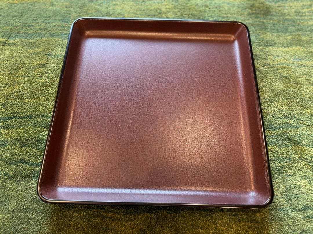 輪島塗 茶色の盆 10枚セット