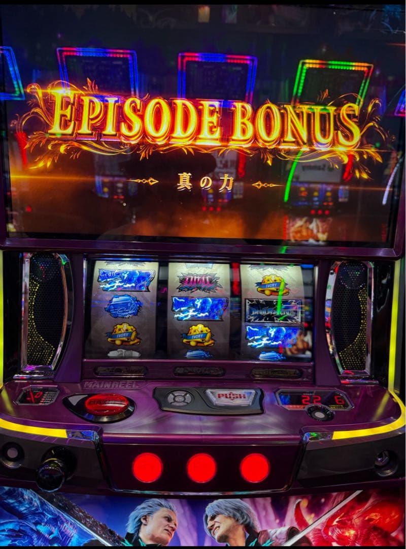 スマスロ デビルメイクライ5 実機！ 選べるオプション多数！