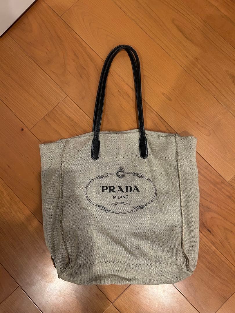 PRADA キャンバスエコバッグ